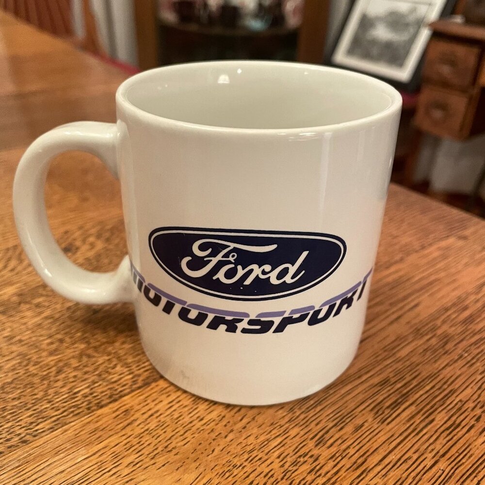 Vintage Ford Motorsport 1962 Thunderbird Coffee Cup Mug